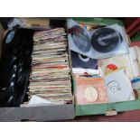 1960's to 1980's 45rpm Records, hundred plus:- Two Boxes