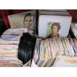 Vintage Records - A Large Quantity of Easy Listening LP's, 45rpm singles 1960's to 1980's, hundred