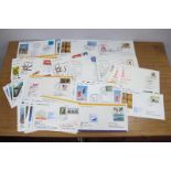 Luftpost Lufthansa Stamp Covers from the 1980's approximately seventy five.