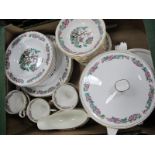 Argyle China 'Indian Tree' Dinner Service:- One Box.