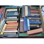 Books - John Bunyan, Sir Edward Parry, H.G Wells, Edgar Wallace, etc:- Two Boxes.