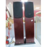 A Pair of Monitor Audio Silver 5S Floor Standing Speakers, 83cm high,