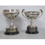 A Pedestal Trophy Cup, inscribed "Manor Estate Garden Guild Cup For Annual Competition To Guild