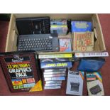 Retro Technology: A Circa 1980's Sinclair ZX Spectrum Plus Personal Home Computer, (untested) Dixons