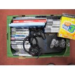 A Quantity of Mainly Sony Playstation 2 (PS2) Items, to include:- Playstation 2 console and slim