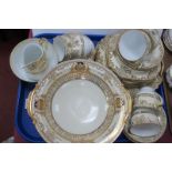 Noritake Cream and Gilt Table Ware, of twenty-two pieces.