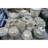St Michael 'Damson' Table and Kitchen Pottery, or approximately forty seven pieces, including