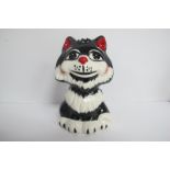 Lorna Bailey - Tex the Cat, 12.5cm high.