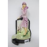 Peggy Davies 'Clarice Centre Stage' Figurine, original colourway 1/1 by Victoria Bourne, 27cm high.