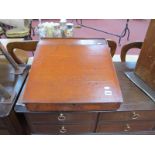 A XIX Century Painted Pine Table Top Desk, with a sloping lid. 47cm wide.