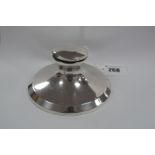A Hallmarked Silver Capstan Style Inkwell, Birmingham 1919 (marks rubbed), base (weighted) 12.3cm