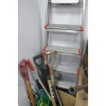 Fork, Spade, Edge Trimmer's, aluminium step ladders,