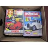 A Quantity of Model Car Magazines, to include Custom Car, Hot Rod, etc:- One Box