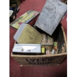 Golden Syrup Cardboard Box Tins, matches, etc.