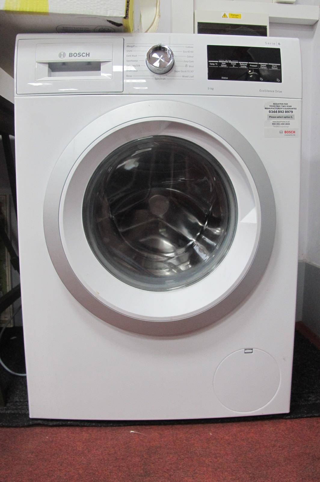 Bosch Serie 6 Ecosilence Drive Washing Machine. (Untested sold for parts only.)