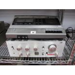 A JVC JA-S31 Stereo Amplifier and a JVC KD-720 Cassette Deck, (untested).