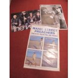 Posters: Various Artists, such as Manic Street Preachers, The Verve, Rooster, Yellow Card, Mel B,