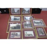 Thirteen Reproduction Prints of Old Photographs of Sheffield, including Endcliffe Woods, Fulwood