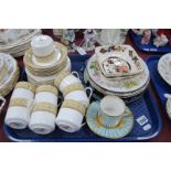 Royal Doulton 'Woodside' Coffee Cups, Saucers, Masons Mandarin bowls, etc:- One Tray