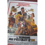 A French Release Film Poster, for the James Bond Movie The Man With The Golden Gun - L'Homme Au