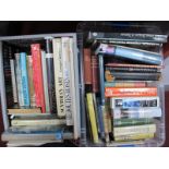 Antiques Reference, Art, Gardening and other general interest books:- Two Boxes.