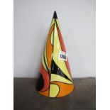 Lorna Bailey Giant 'Flame' Conical Sugar Caster, (see page 44 The First Millenium book) released
