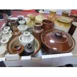 Stoneware Jars and Bottles, including Heath & Smith, Doncaster, Doulton:- One Box.