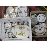 Royal Worcester 'Evesham' Oven To Table Ware, to include tureens, jars, teapot, - large quantity:-