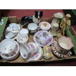 Paragon and Other Teaware, Foley Lord Worsley mug, trinkets, etc:- One Box.