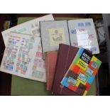 Six Binders of World Stamps, mainly used, from around 1960's to modern.