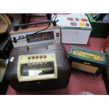 A Collection of Four Radio's, to include a Roberts Revival DAB/FM, a vintage bakelite Bush and a