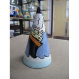 Lorna Bailey 'Cruise' Conical Sugar Caster, limited edition 2/9, 13cm high.