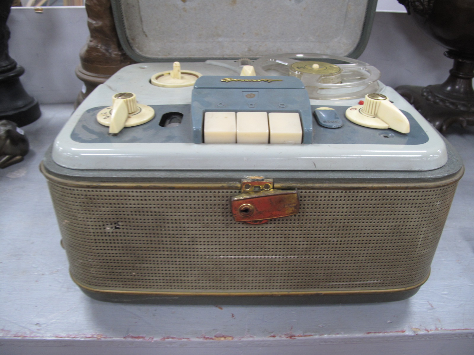 A Vintage Grundig TK5 Tape Recorder.