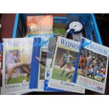 S.W.F.C Programmes, rosettes, leather bound photo album, cricket and racing programmes, etc:- One