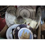 Spode 'Indian Tree & 'Chinese Rose', 1981 Royal Wedding and other plates, jelly moulds, Phantom II