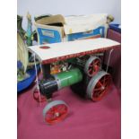 A Momod Traction Engine T.E 1a, complete with vaporizing spirit lamp, filler funnel running belts