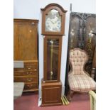 Hermle Tempus Fugit Three Weight Longcase Clock, 170cm high.