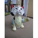 Lorna Bailey - Busy Bee the Cat, 12cm high