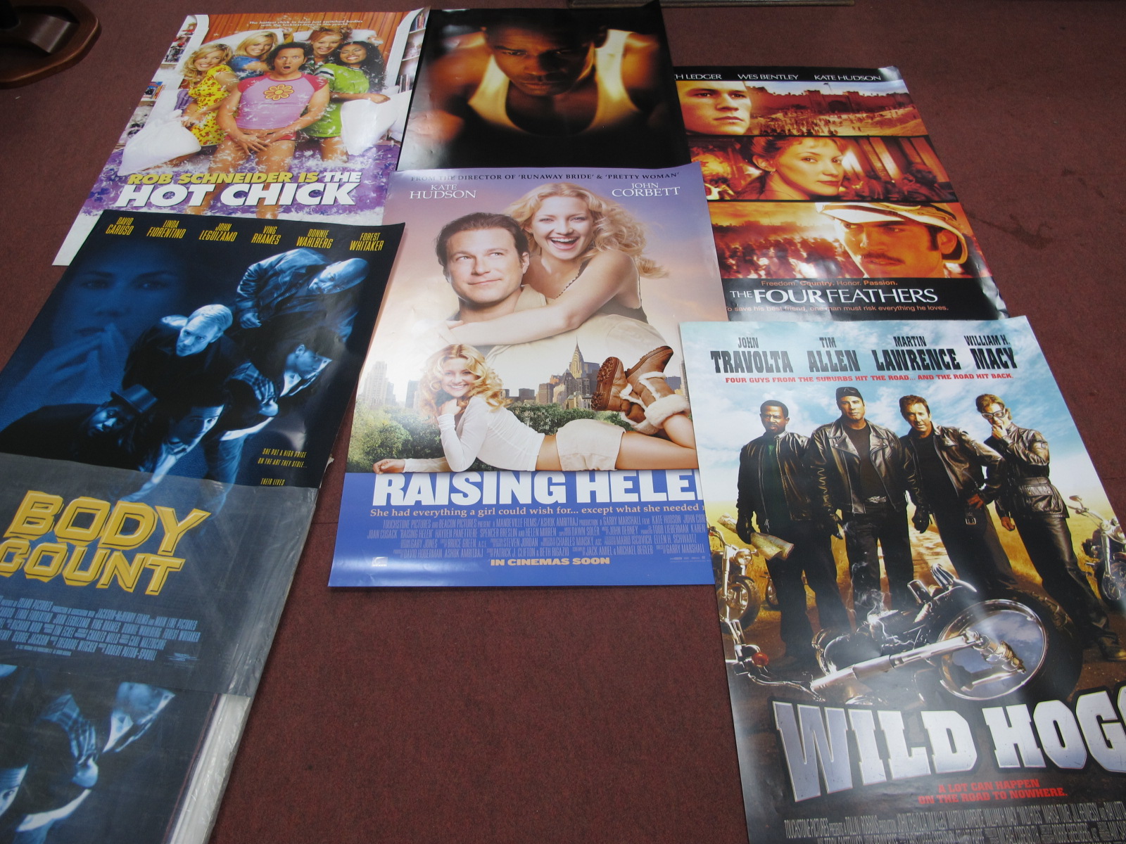 Over Forty Film Lobby/Promotional Film Posters, films include Mission Impossible III, The Four