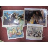 Lobby Cards: David and Bathsheba - Twentieth Century Fox (7) cards, Peyton Place, Broken Lance, Come