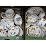 Royal Worcester 'Evesham' Oven to Table Ware, of approximately fifty six pieces, including four