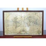 AFTER HERMAN MOLL (1654-1732) A New and Correct Map of the World, laid down A.C. according to the