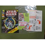 STAR WARS WEEKLY #1, Comic Dated February 8th 1978 - free gift and period advertising pullout