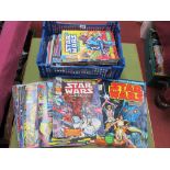 Star Wars -over sixty comics to include #6, #8, #9, #11, #13, all in well read condition.