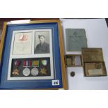 WWII Royal Air Force Interest: items relating to the Military Service of Corporal George Whitney -