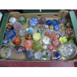 Paperweights, Parlane, Island Studio, S18, Alabaster, etc 44:- One Box.