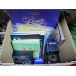 Walt Disney Classic Collectors Sets, Country Music People magazines, stamp album, Pokemon cards,