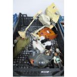 A Collection of Original Star Wars Trilogy Plastic Models mini-rigs, space vehicle, figures, to