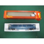 A Hornby 'OO' Gauge/4mm Ref No R778 Class 52 Diesel Co-Co Locomotive, BR blue 'Western Harrier' R/No