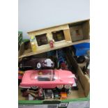 A Quantity of Diecast and Plastic Model Vehicles, by Corgi, Matchbox, Dinky and other to include